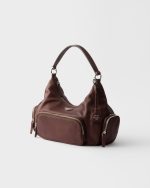 Prada Medium washed leather bag - Image 7